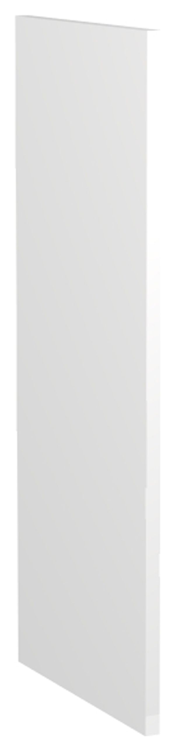 Image of Wickes Vienna Gloss White Wall Decor End Panel - 18mm