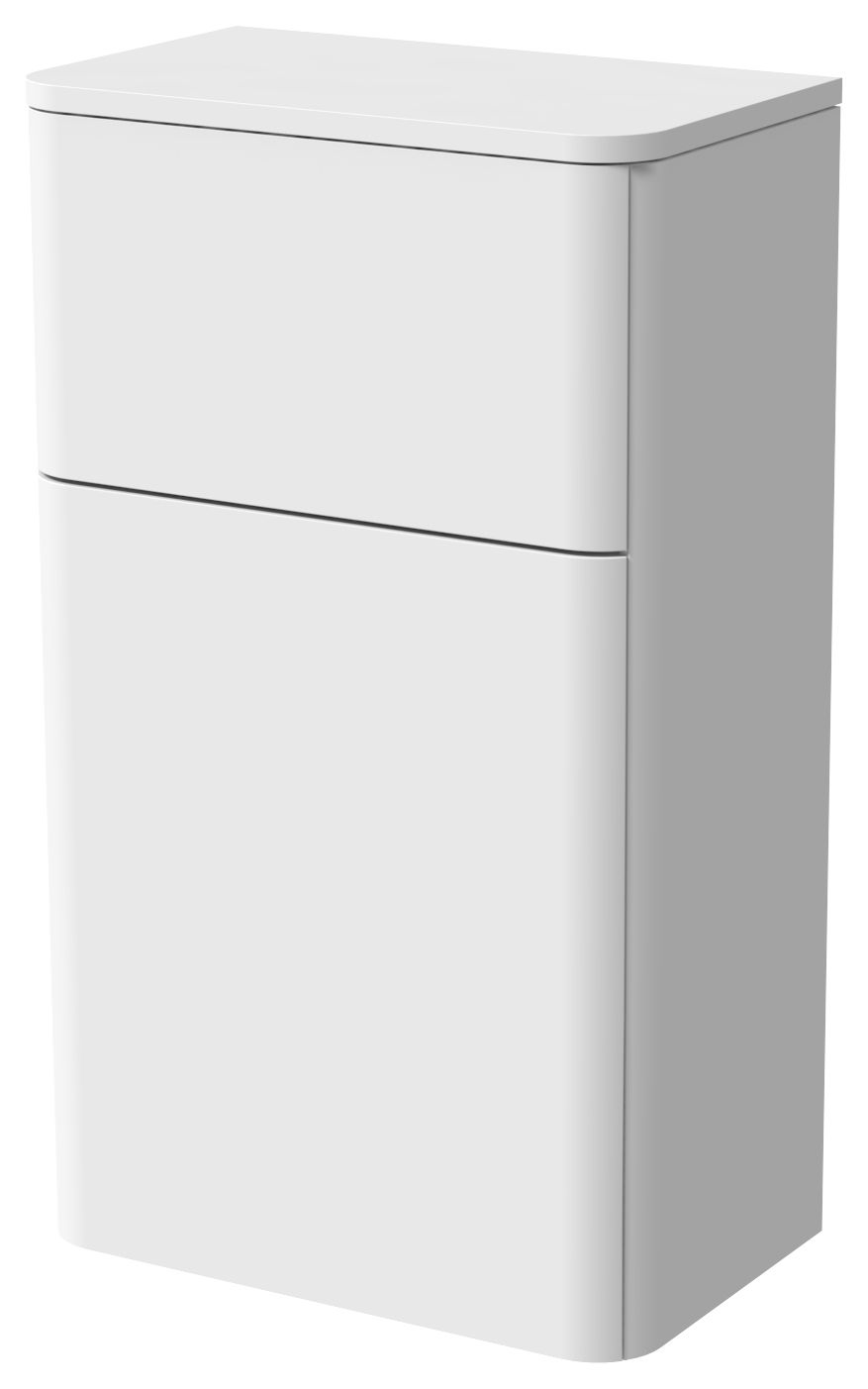 Wickes Malmo Gloss White Freestanding Toilet Unit - 832 x 500mm
