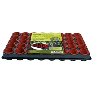 Growing Tray with 40x6cm round pots