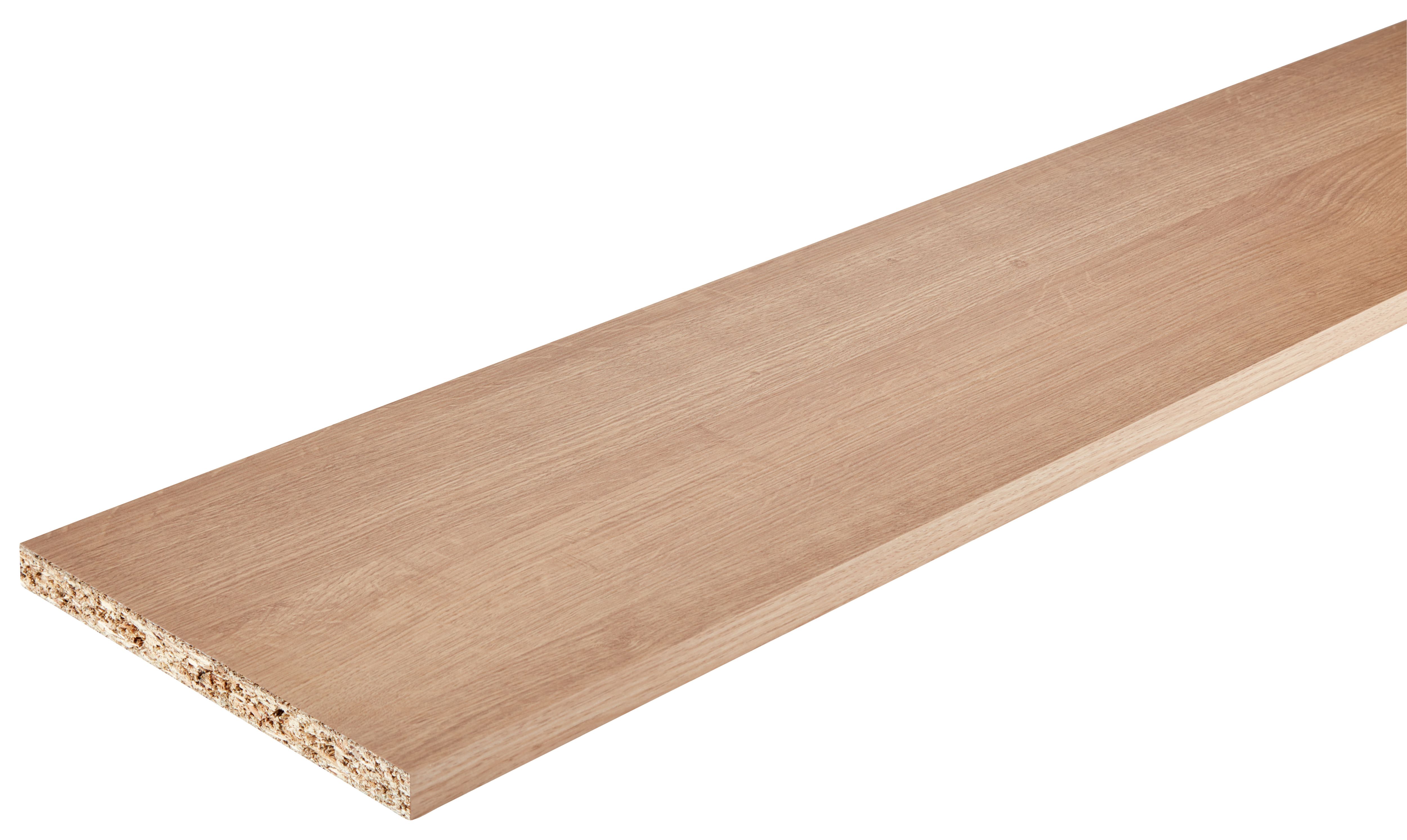 Image of Wickes MFC Oak Furniture Panel - 15mm x 500mm x 2400mm