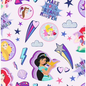 Disney Princess Badges Wallpaper 10m