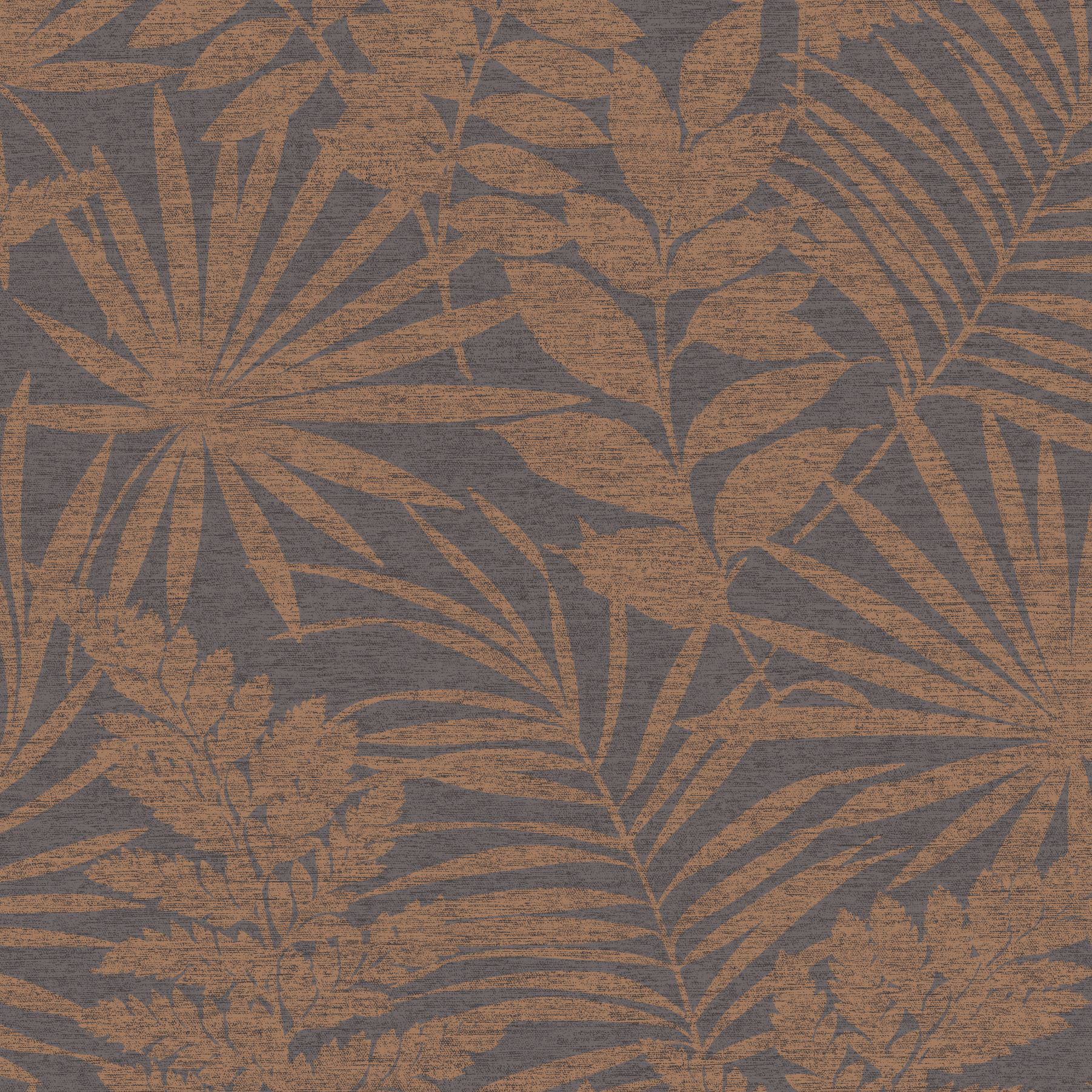 Image of Superfresco Easy Fenne Dark Rust Brown Wallpaper 10m