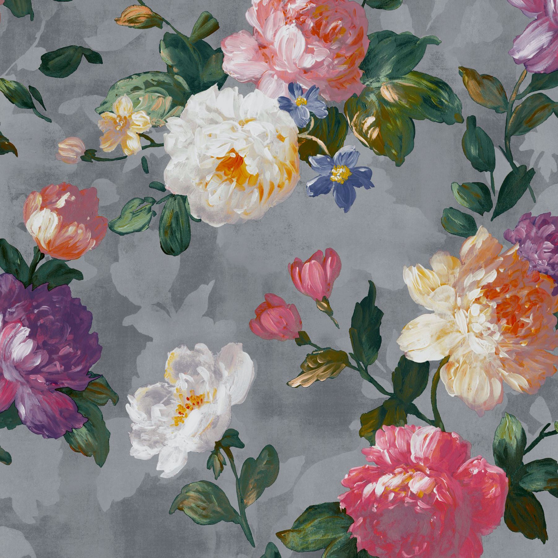 Superfresco Easy Isabelle Grey Wallpaper 10m