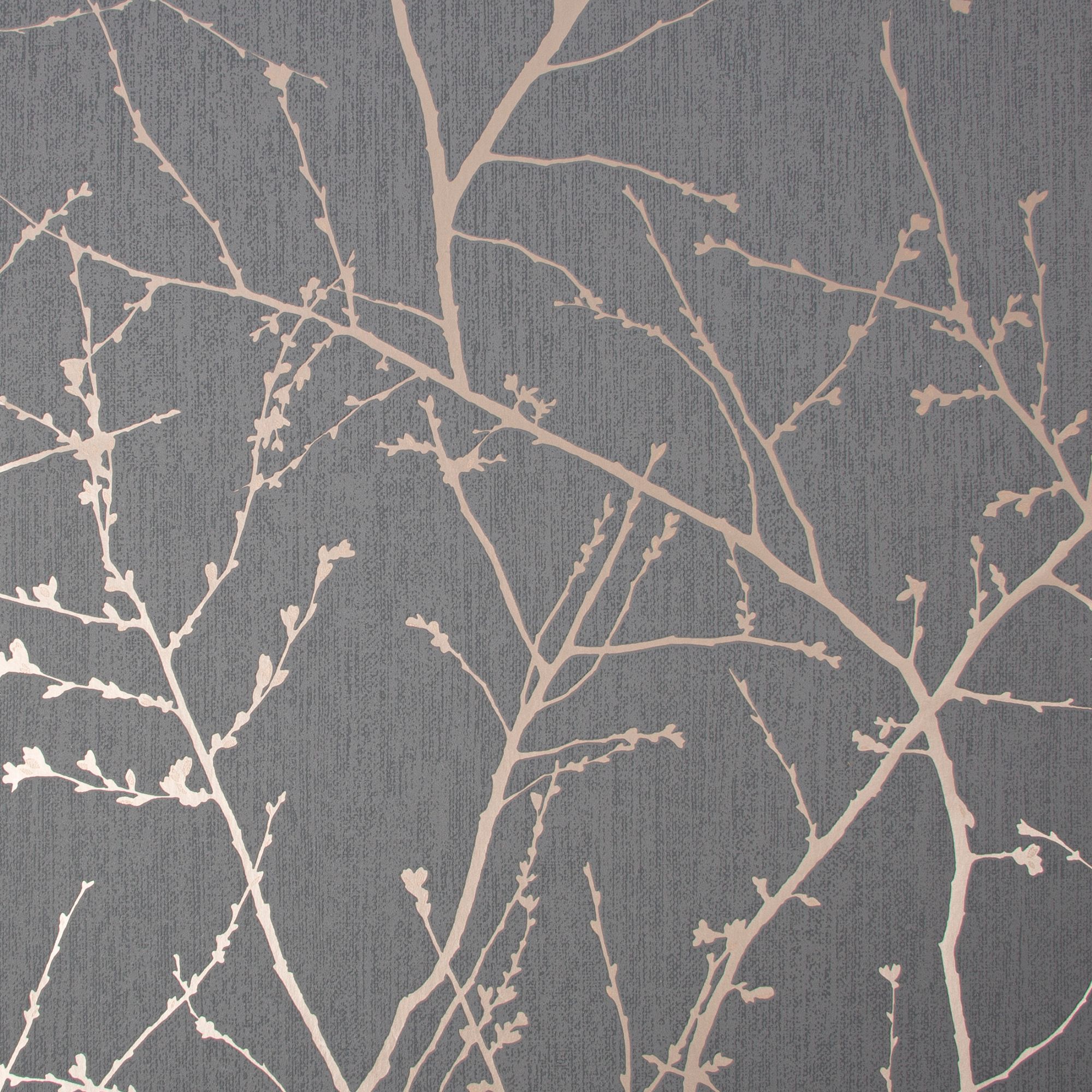 Image of Superfresco Easy Innocence CHARCOAL/COPPER Wallpaper 10m