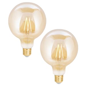 4lite WiZ Connected LED SMART B22 Filament Tuneable Light Bulbs - Pack of 2