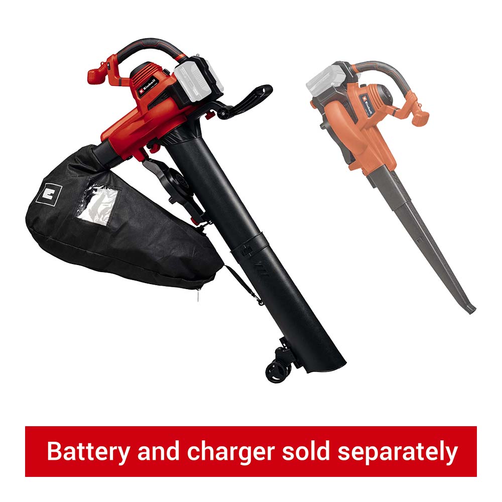 Einhell Power X-Change 36V Cordless Leaf Blower & Vacuum - Bare