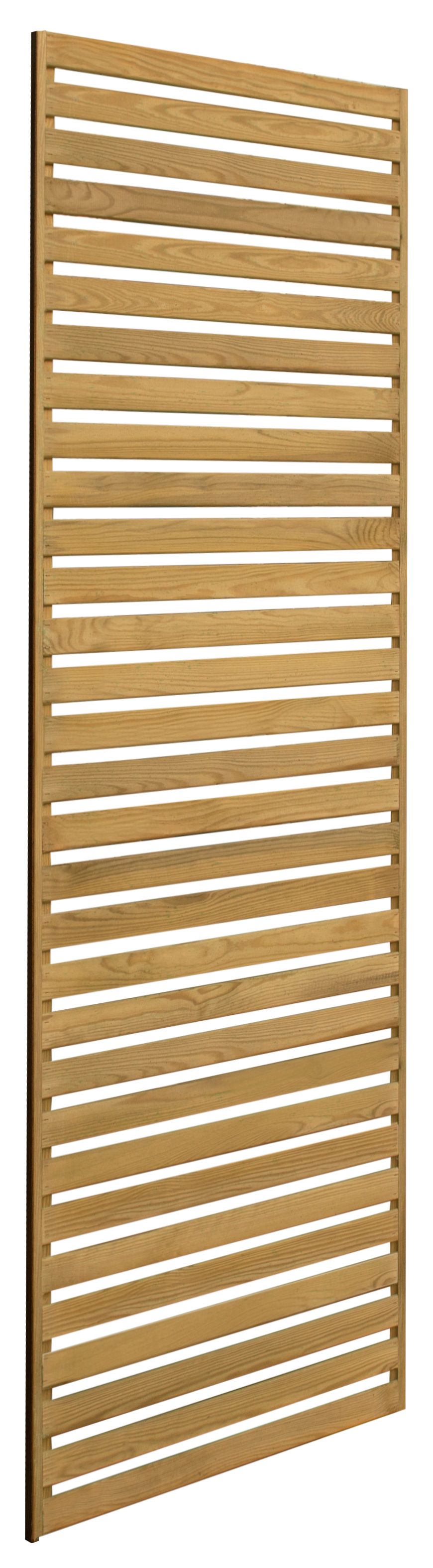 Image of Forest Garden Slatted Trellis Panel - 600 x 1800mm