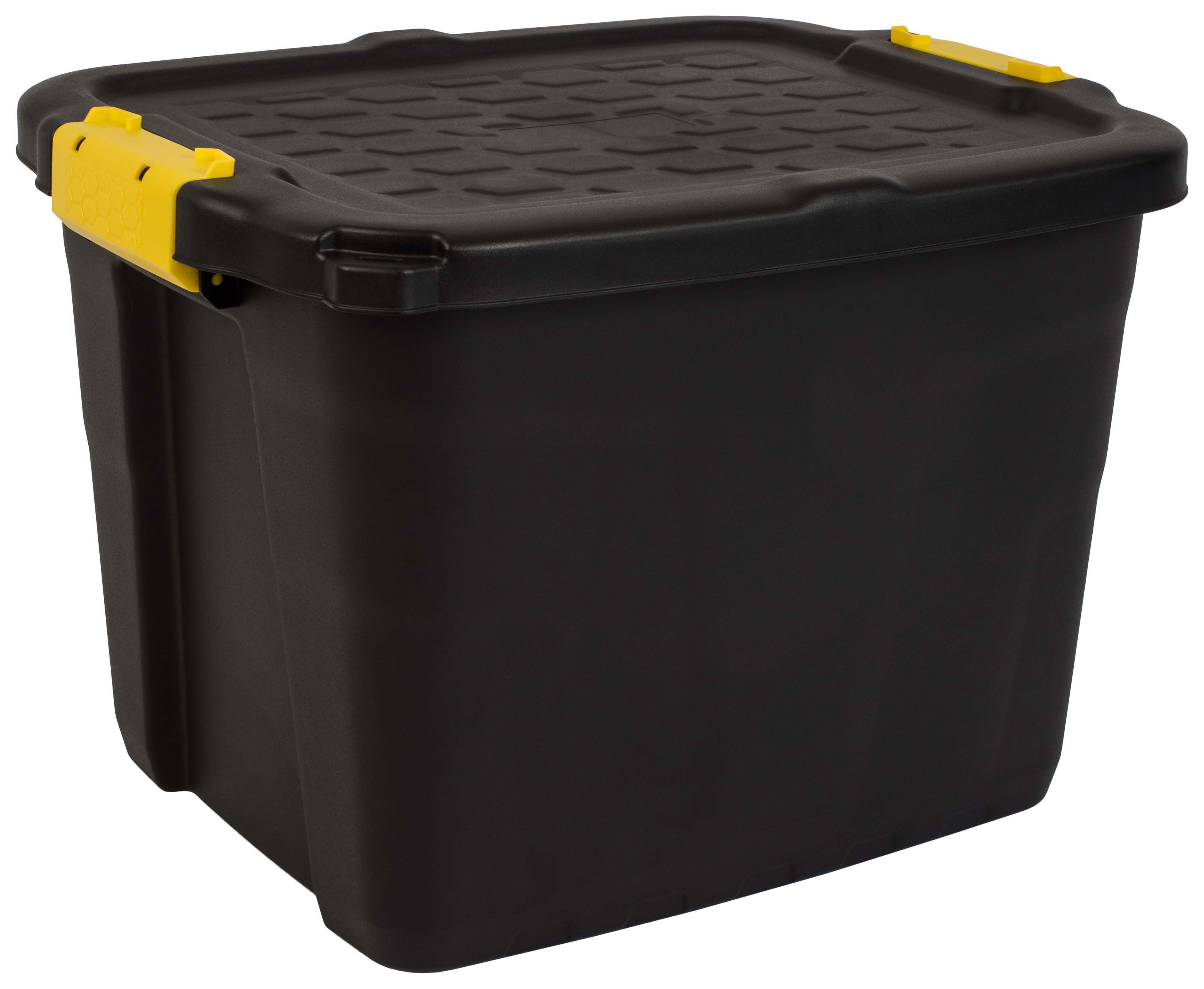 Image of Strata Heavy Duty Storage Box with Lid - 42L