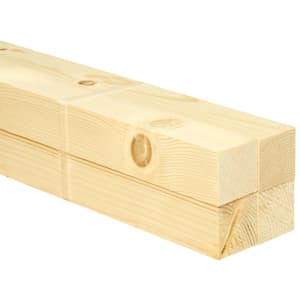 Wickes Whitewood PSE Timber - 34 x 34 x 1800mm - Pack of 4