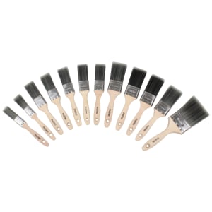 ProDec Decorators Dozen Paint Brush Set - Pack of 12
