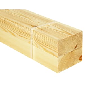Wickes Redwood PSE Timber - 44 x 94 x 2400mm - Pack of 2