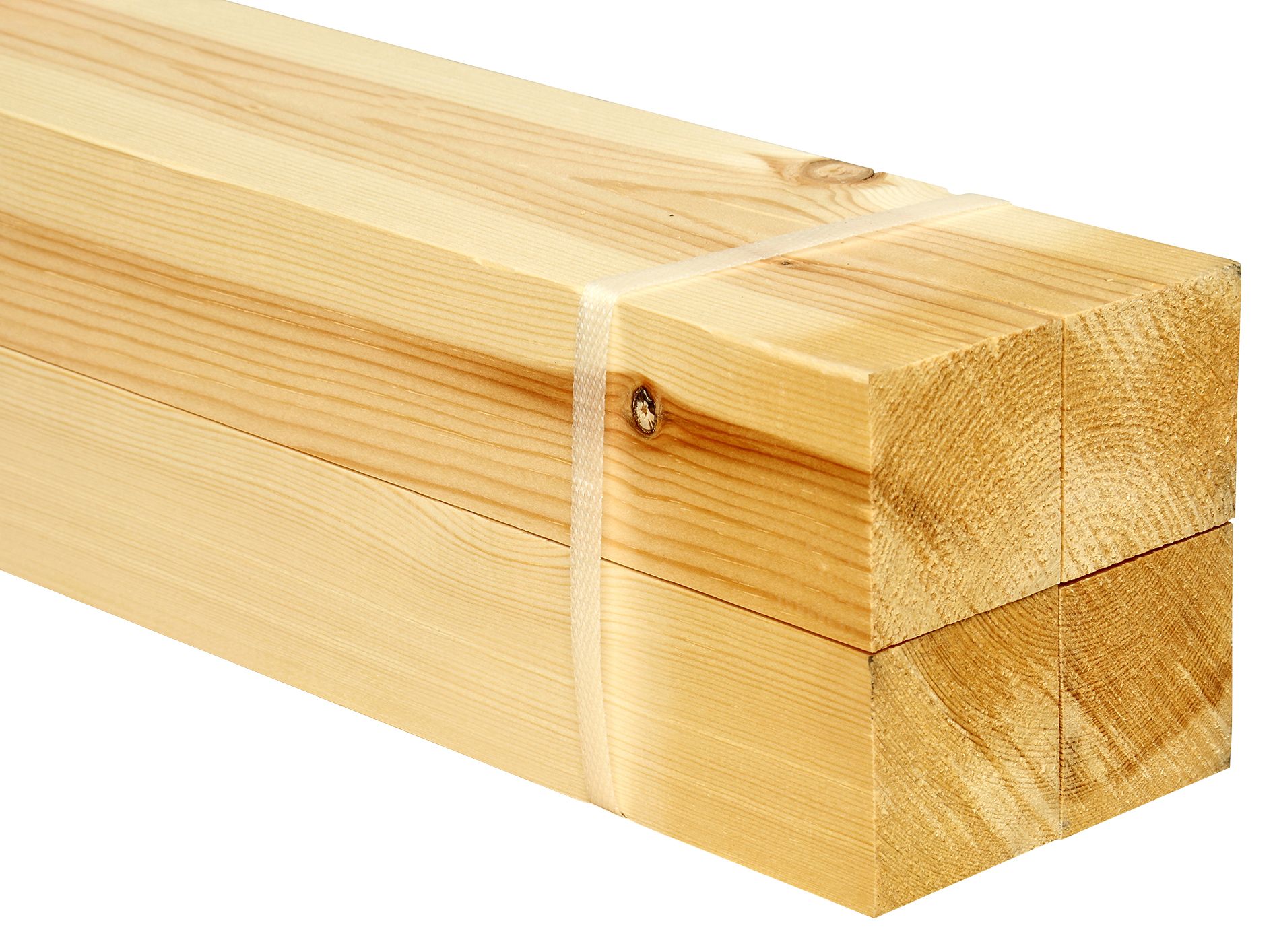 Wickes Redwood PSE Timber - 44 x 44 x 1800mm - Pack of 4