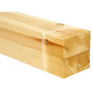 Image of Wickes Redwood PSE Timber - 44 x 44 x 1800mm - Pack of 4