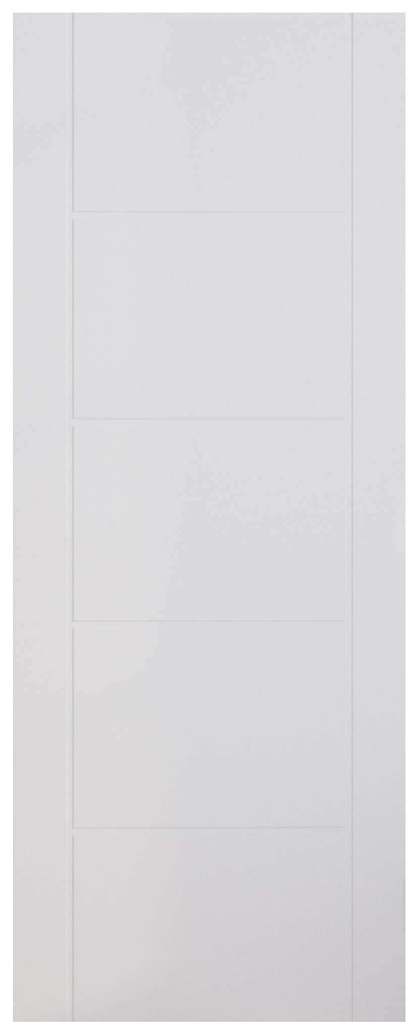 Wickes Thame Ladder White Primed Solid Core Internal Door - 1981 x 838mm