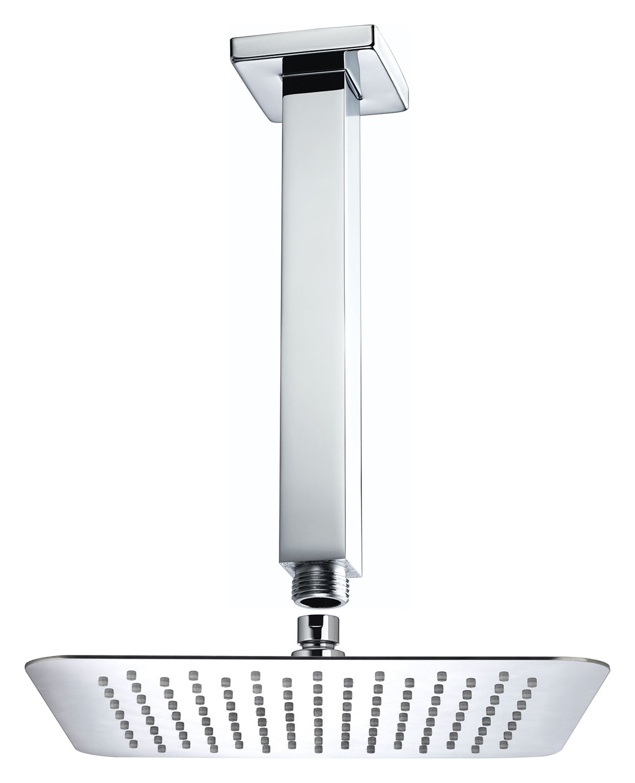 Image of Bristan Square Ceiling Mounted Shower Head & Arm