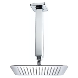 Bristan Square Ceiling Mounted Shower Head & Arm