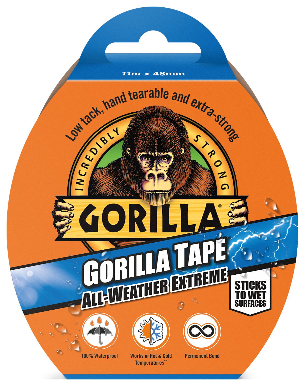 Gorilla All Weather Extreme Tape Wickes.co.uk