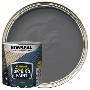 Ronseal Ultimate Protection Charcoal Decking Paint - 2.5L