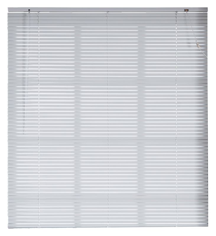 Image of Wickes 25mm PVC Venetian Blind White 180x180cm