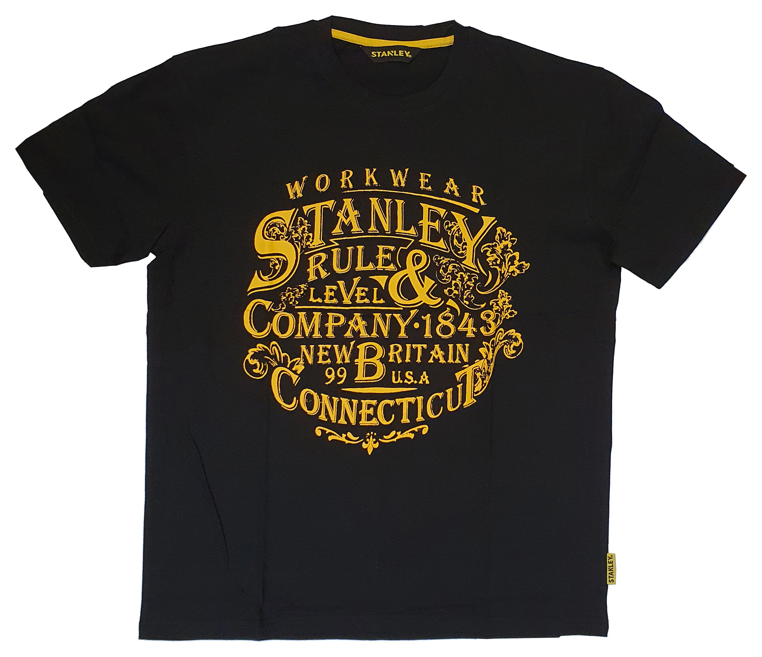 Stanley Retro Print T-Shirt - Black