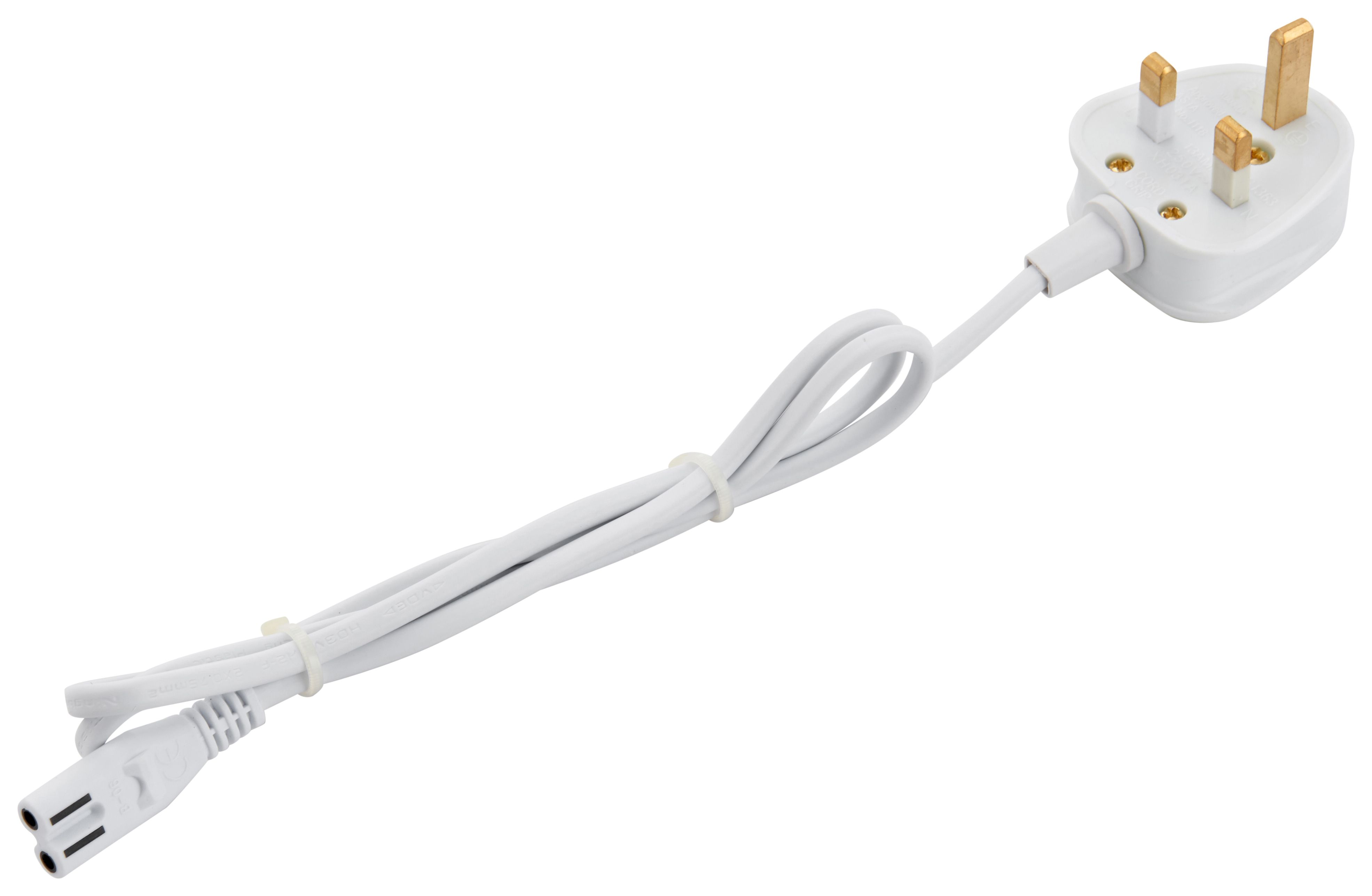 Izzy 1m Power Lead - White