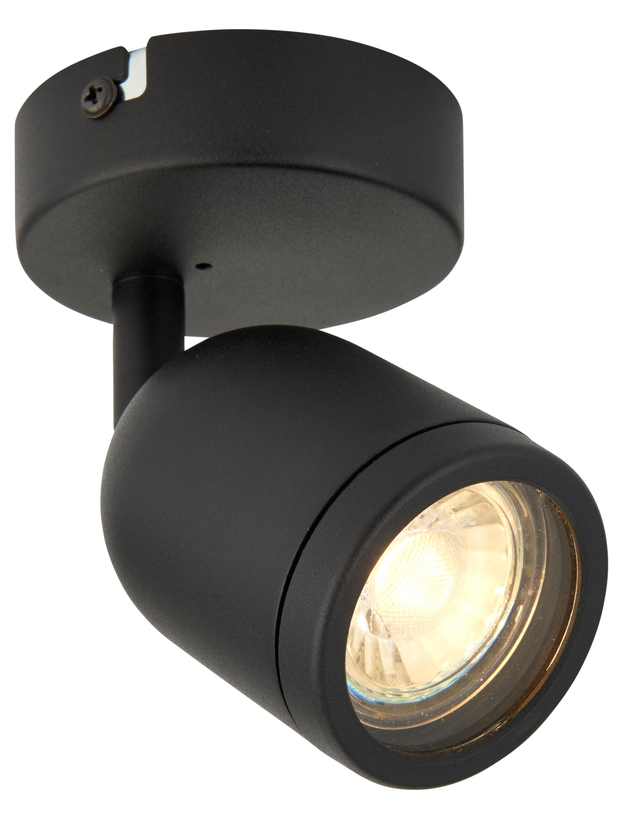 Hecta Black Wall Light - Matt Black