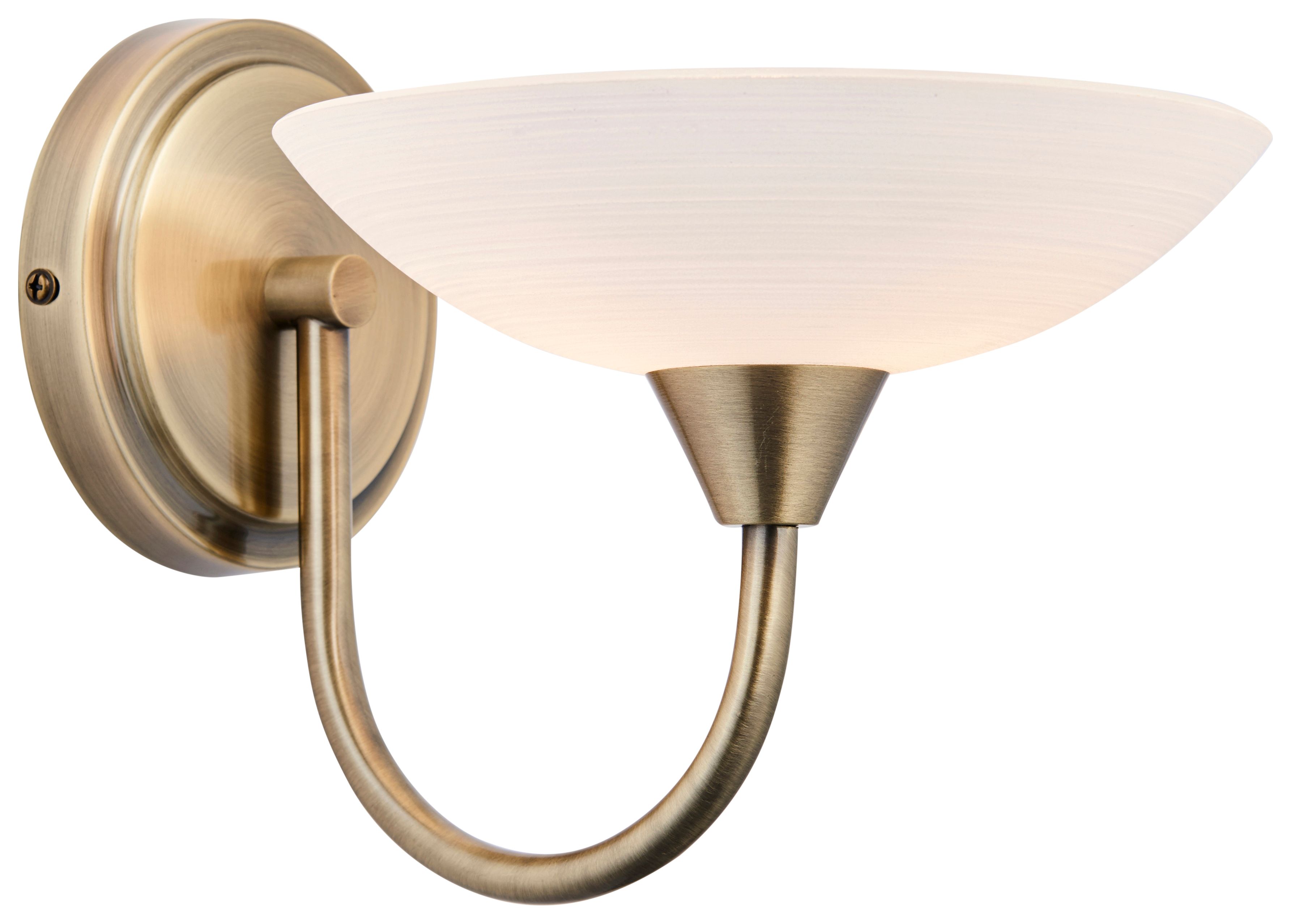 Hanna IP20 Up Light - Antique Brass