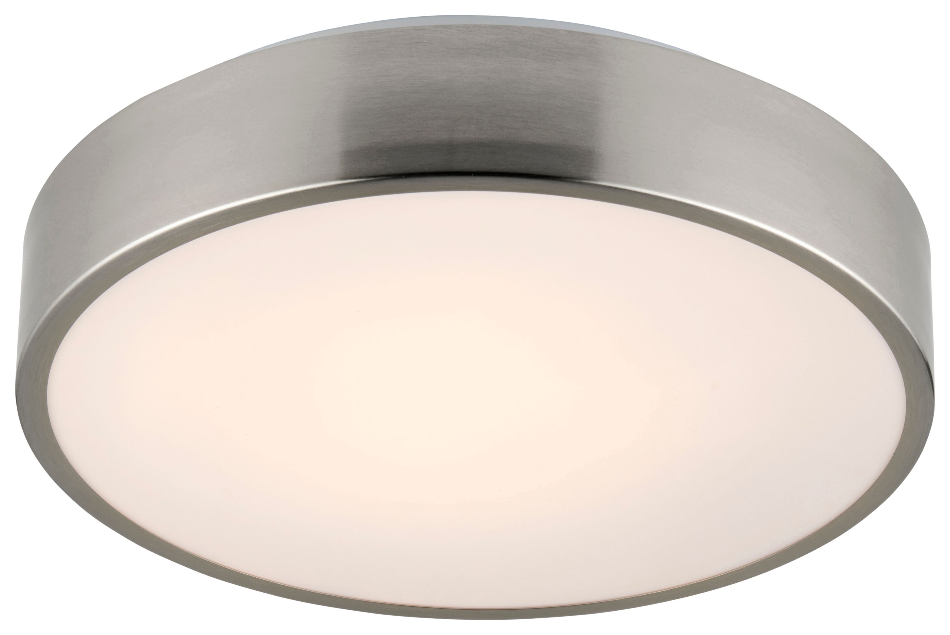 Orla Integrated Brushed Chrome Bulkhead Light