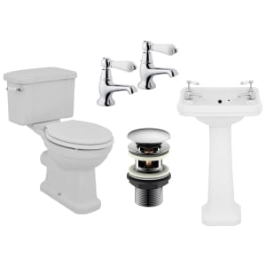 Oxford Traditional Cloakroom Suite Package
