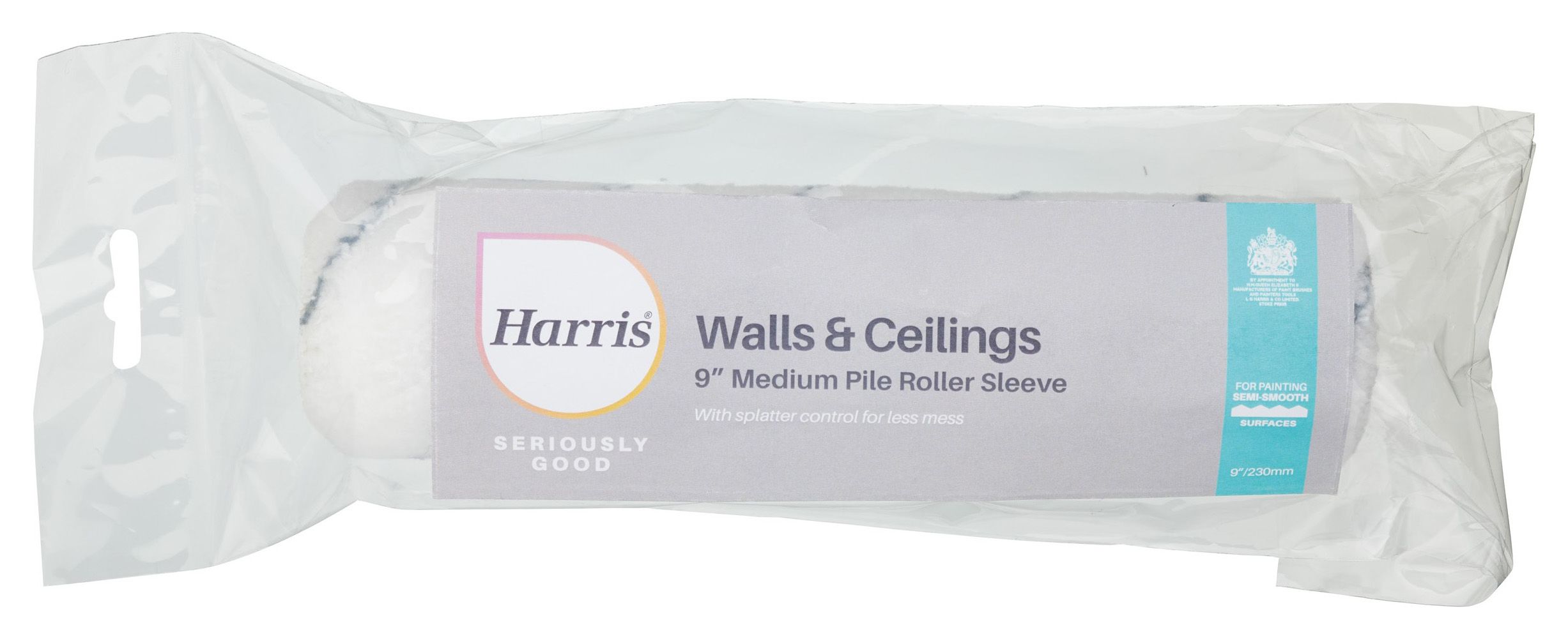 Image of Harris Seriously Good Walls & Ceiling Paint Roller Sleeve - 9in