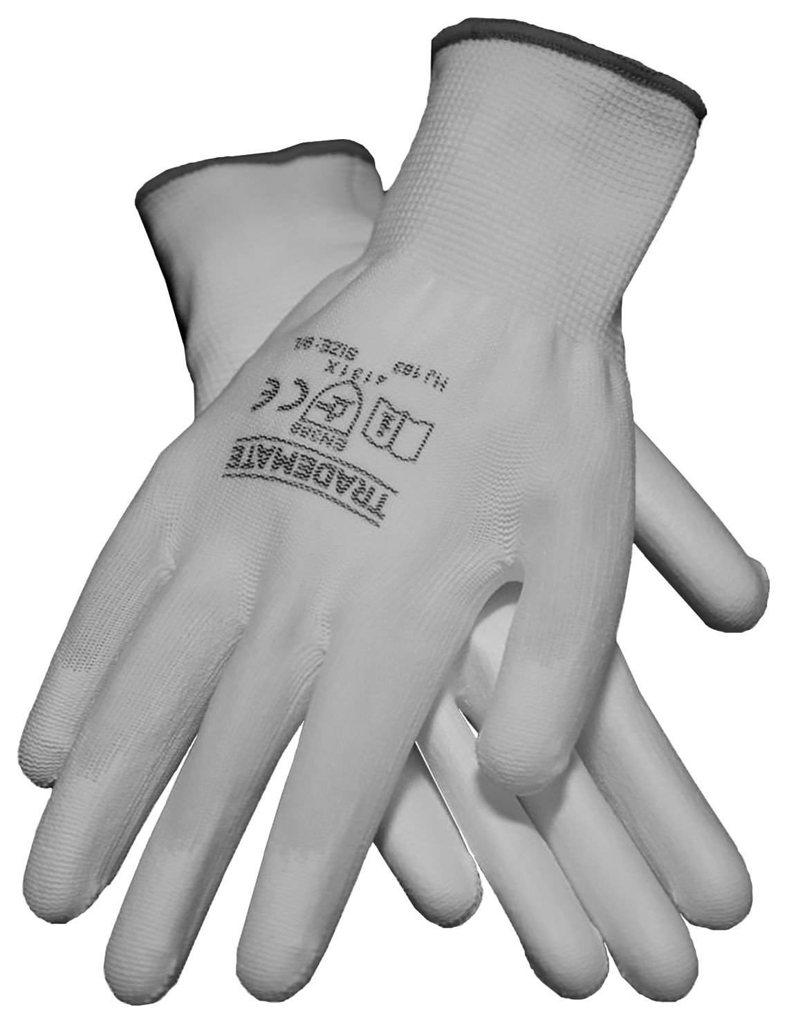 TRADEMATE Decorators Glove White -Size 10 (XL)