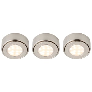 Image of Culina Ellen 1.5W CCT LED Round Cabinet Lights - Pack of 3