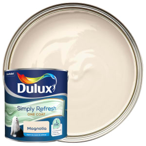 Dulux Simply Refresh One Coat Matt Emulsion Paint - Magnolia - 2.5L