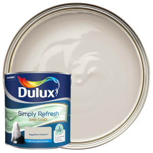 Dulux Simply Refresh One Coat Matt Emulsion Paint - Egyptian Cotton - 2.5L