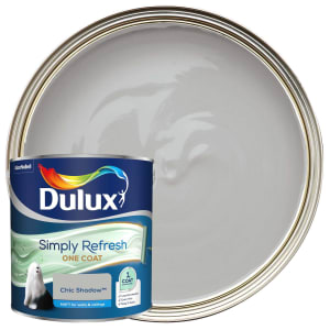 Dulux Simply Refresh One Coat Matt Emulsion Paint - Chic Shadow - 2.5L
