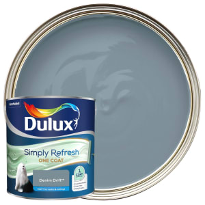 Dulux Simply Refresh One Coat Matt Emulsion Paint - Denim Drift - 2.5L