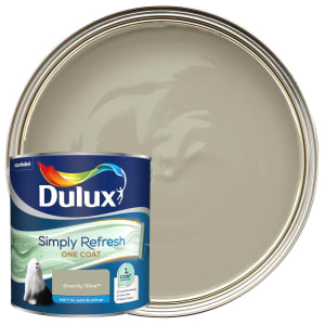 Dulux Simply Refresh One Coat Matt Emulsion Paint - Overtly Olive - 2.5L