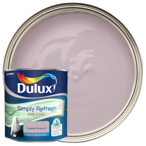 Dulux Simply Refresh One Coat Matt Emulsion Paint - Dusted Fondant - 2.5L