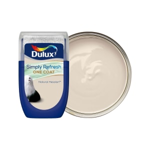 Dulux Simply Refresh One Coat Paint - Natural Hession Tester Pot - 30ml