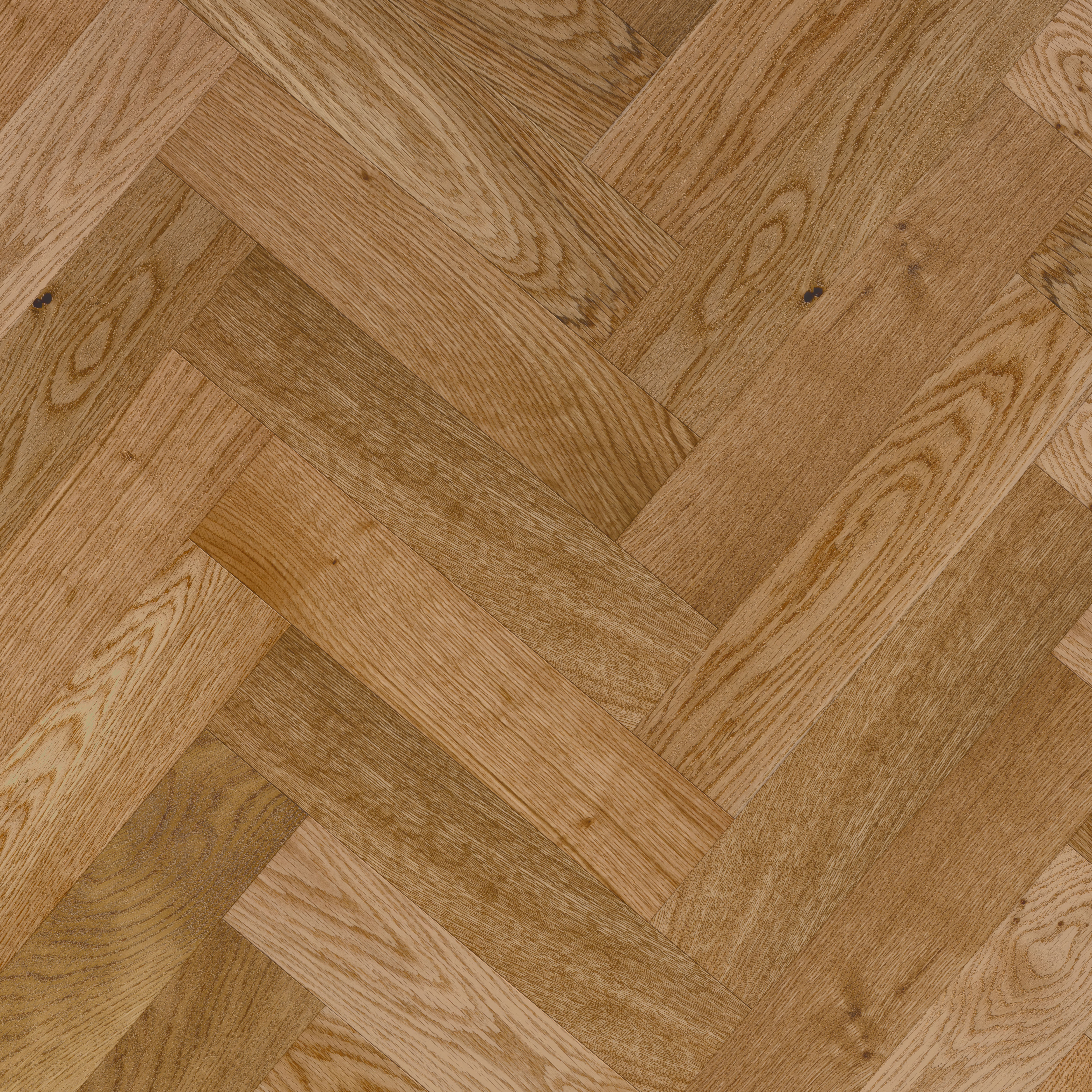 W by Woodpecker Chateau Oak 14mm Herringbone Parquet