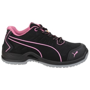 Image of Puma Fuse Technic 644110 Womens Safety Trainers Black - Size 39
