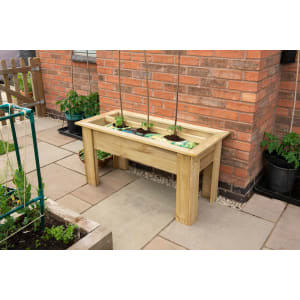 Image of Forest Garden Planter Grow Bag Tray Container - 115 x 91 x 55cm