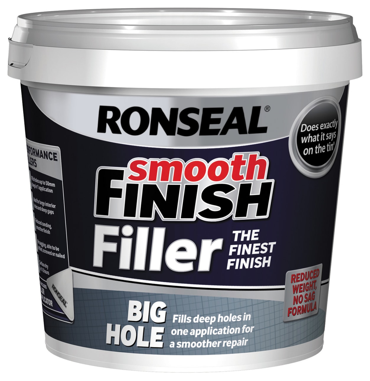 Ronseal Big Hole Ready Mixed Filler 1.2L Wickes.co.uk