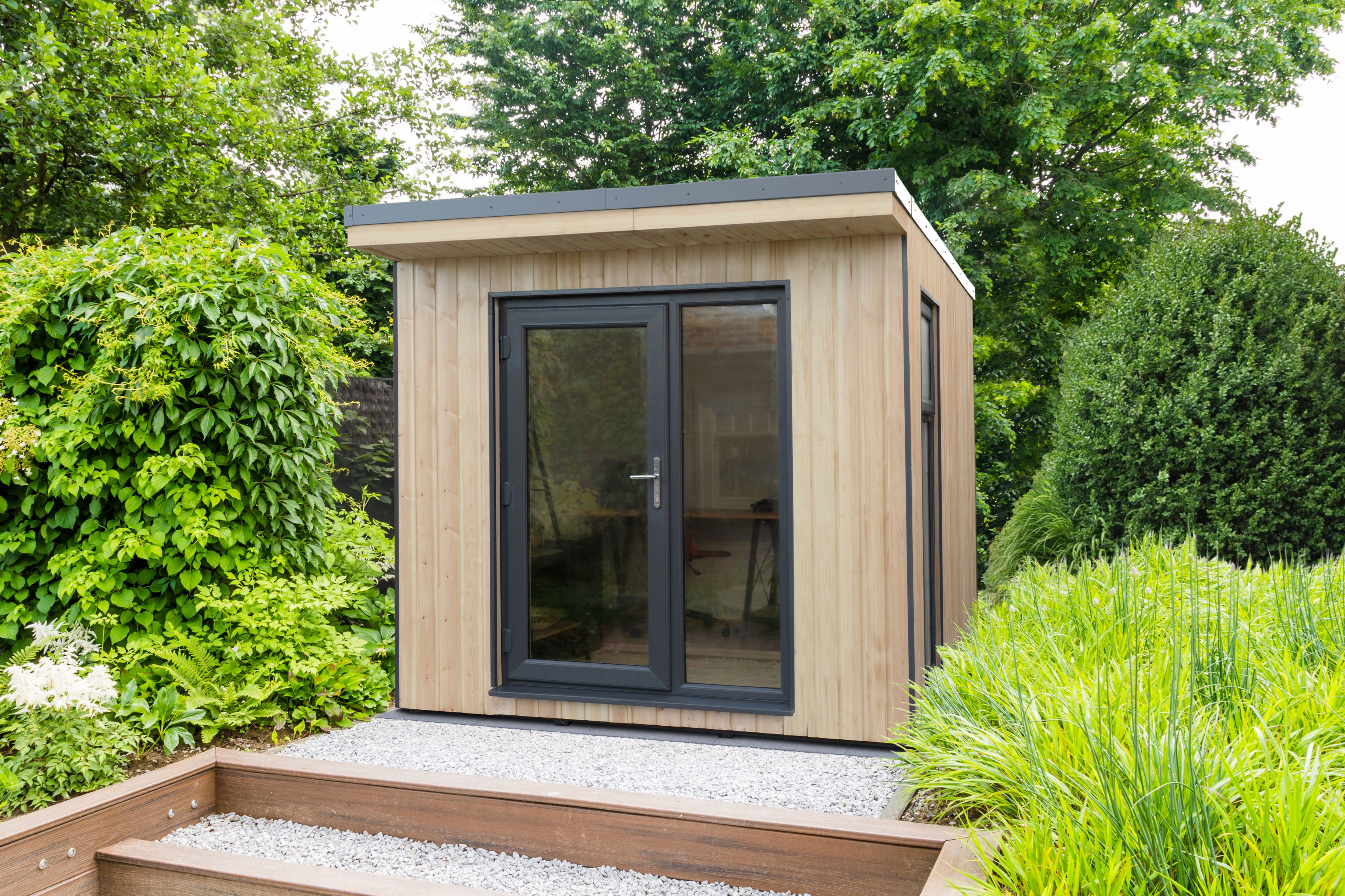 Forest Garden Xtend Insulated Garden Office With 1/4 Window Including Installation - 2.54 X 2.9m