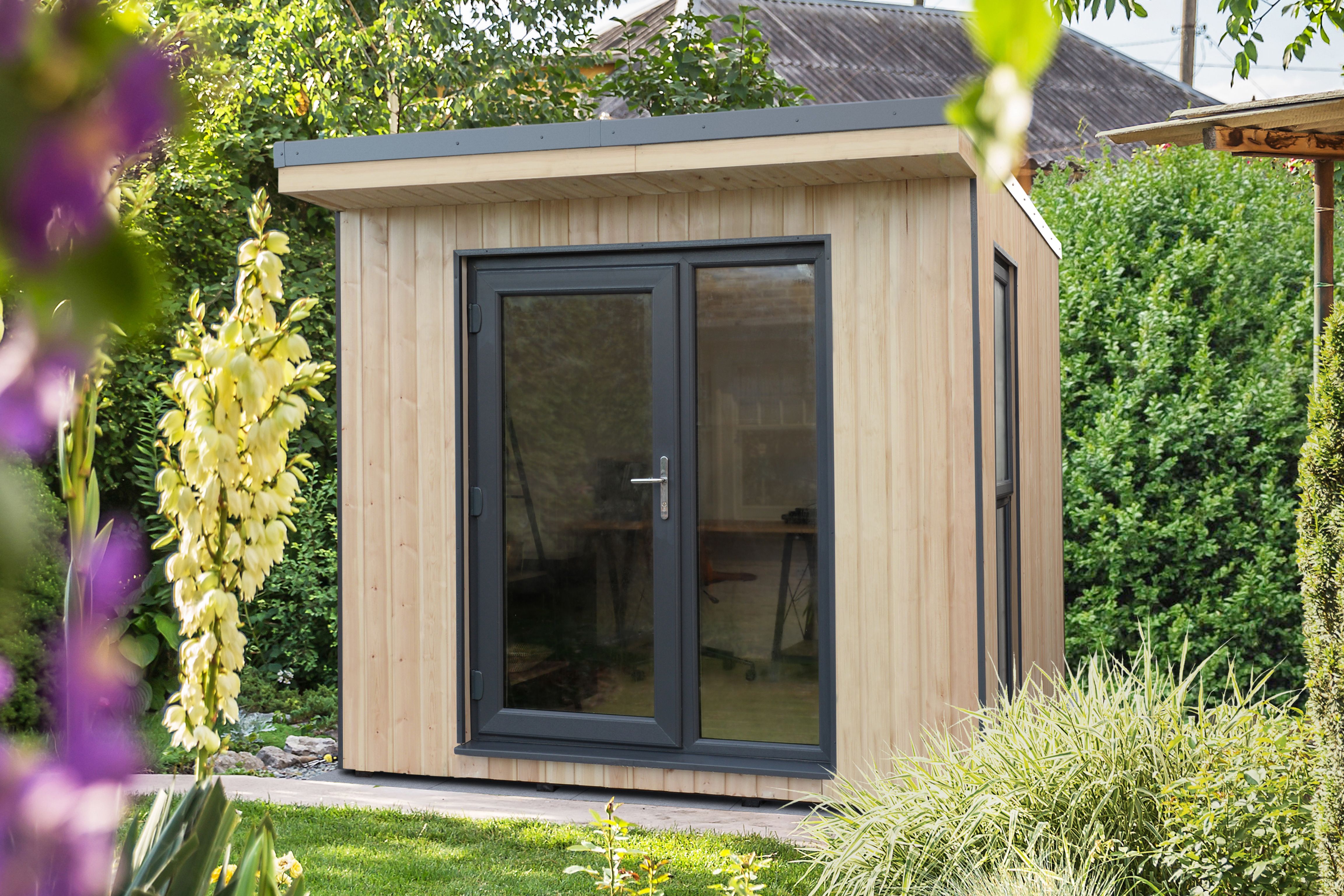 Forest Garden Xtend Insulated Garden Office With 1/2 Window Including Installation - 2.54 X 2.9m