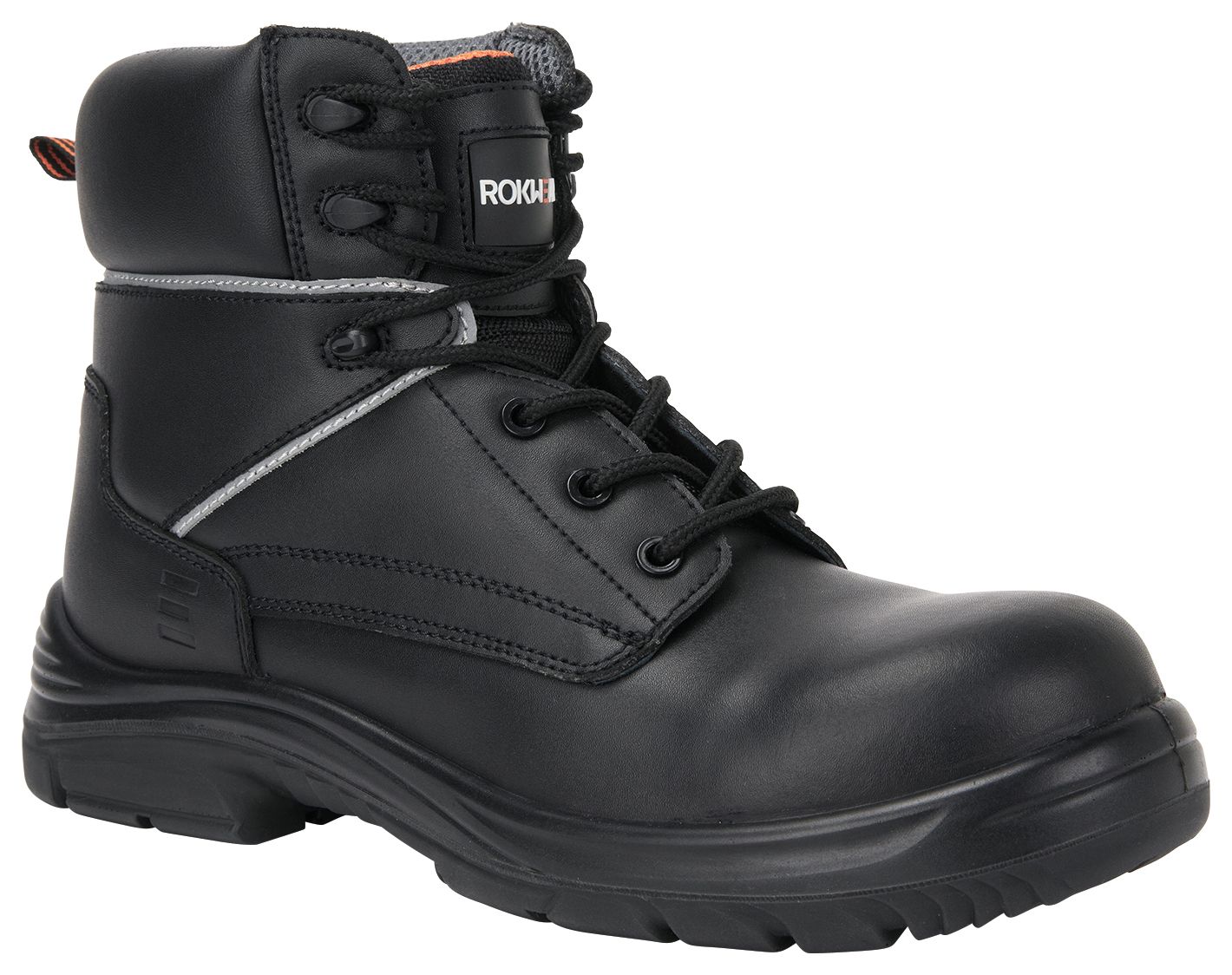 Image of Rokwear Granite Unisex Safety Boot Black - Size 4