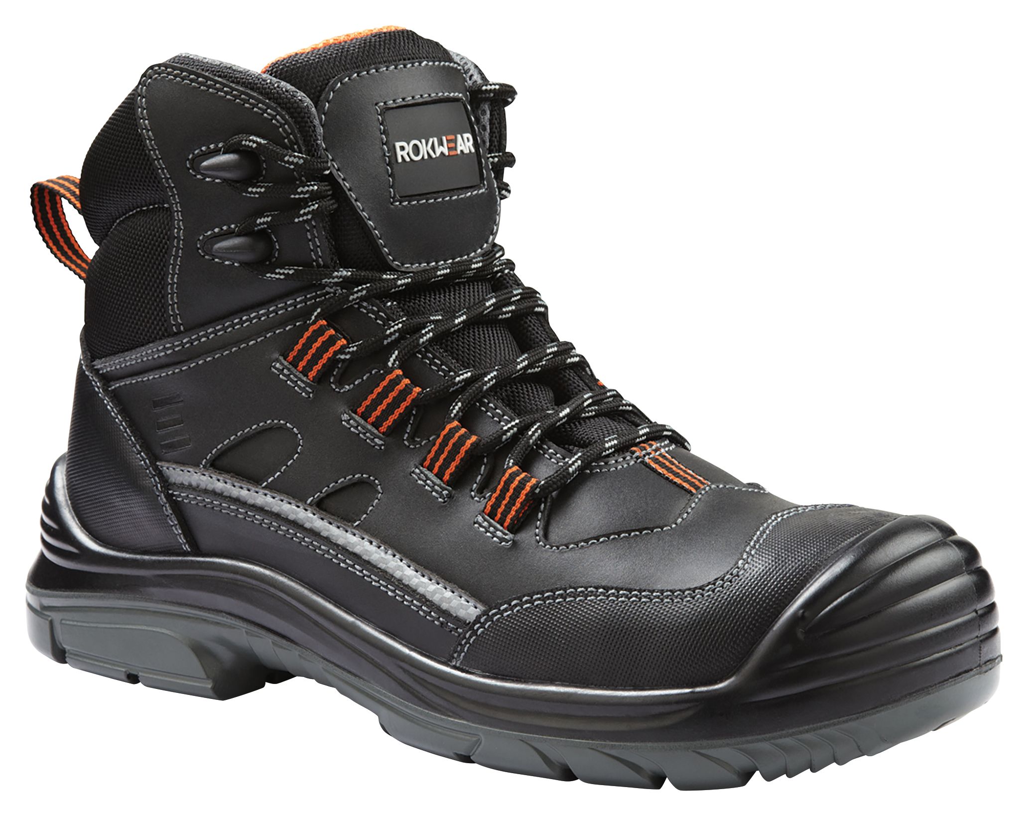 Rokwear Boulder Womens Safety Trainer Boot - Black