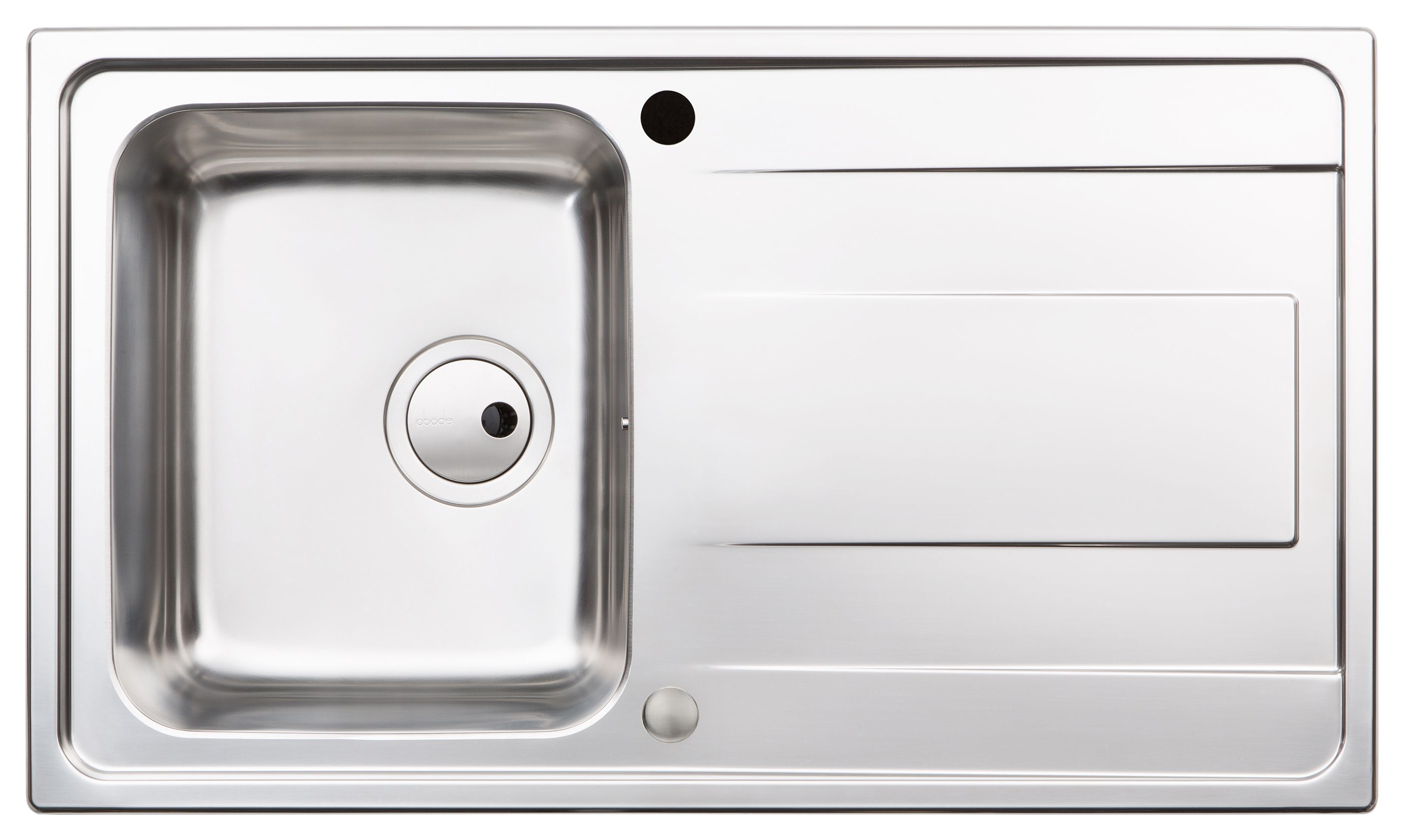 Image of Abode Ixis Compact Kitchen Sink - Stainless Steel