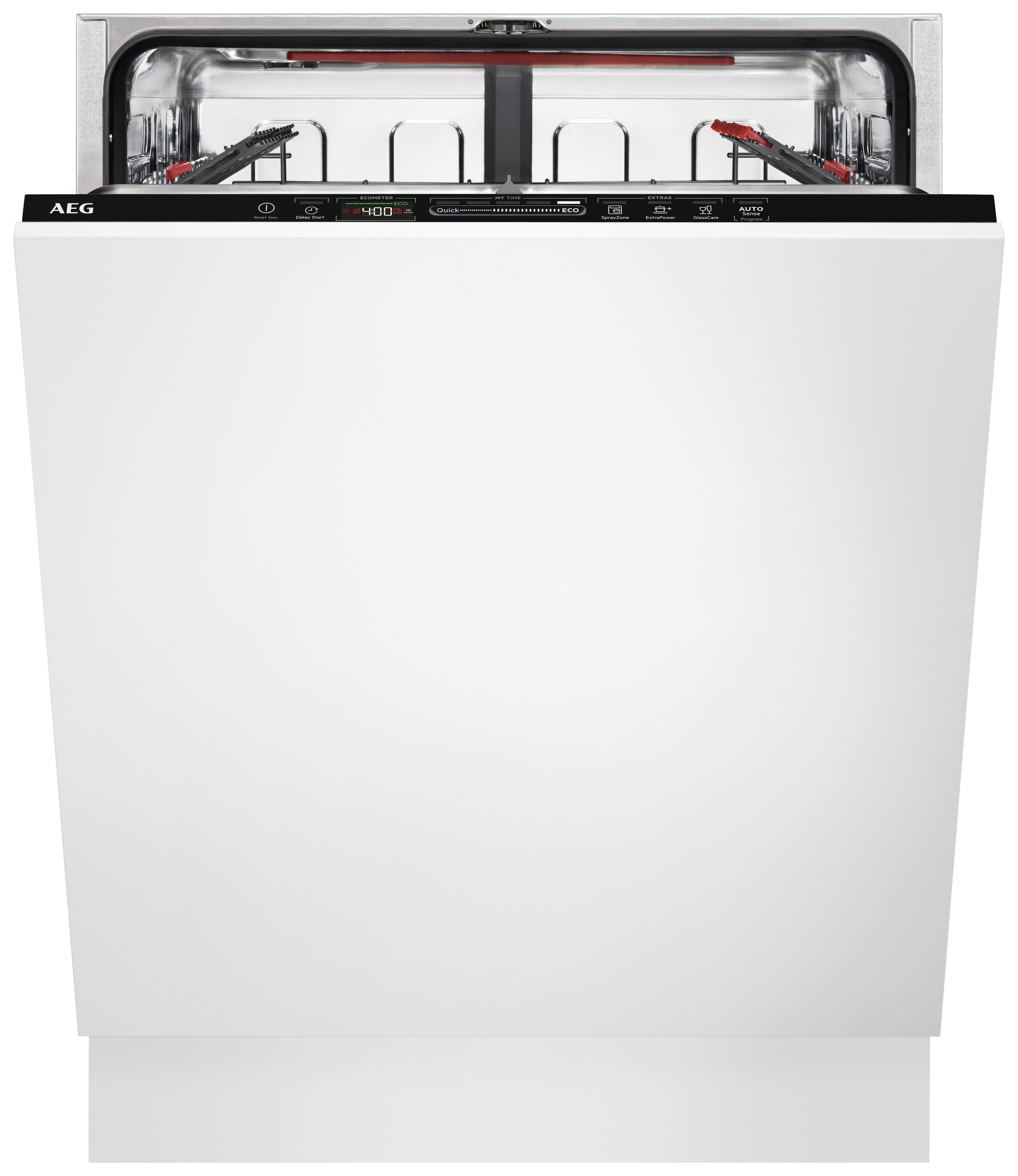 Image of AEG FSS63607P 60cm SprayZone Dishwasher - White