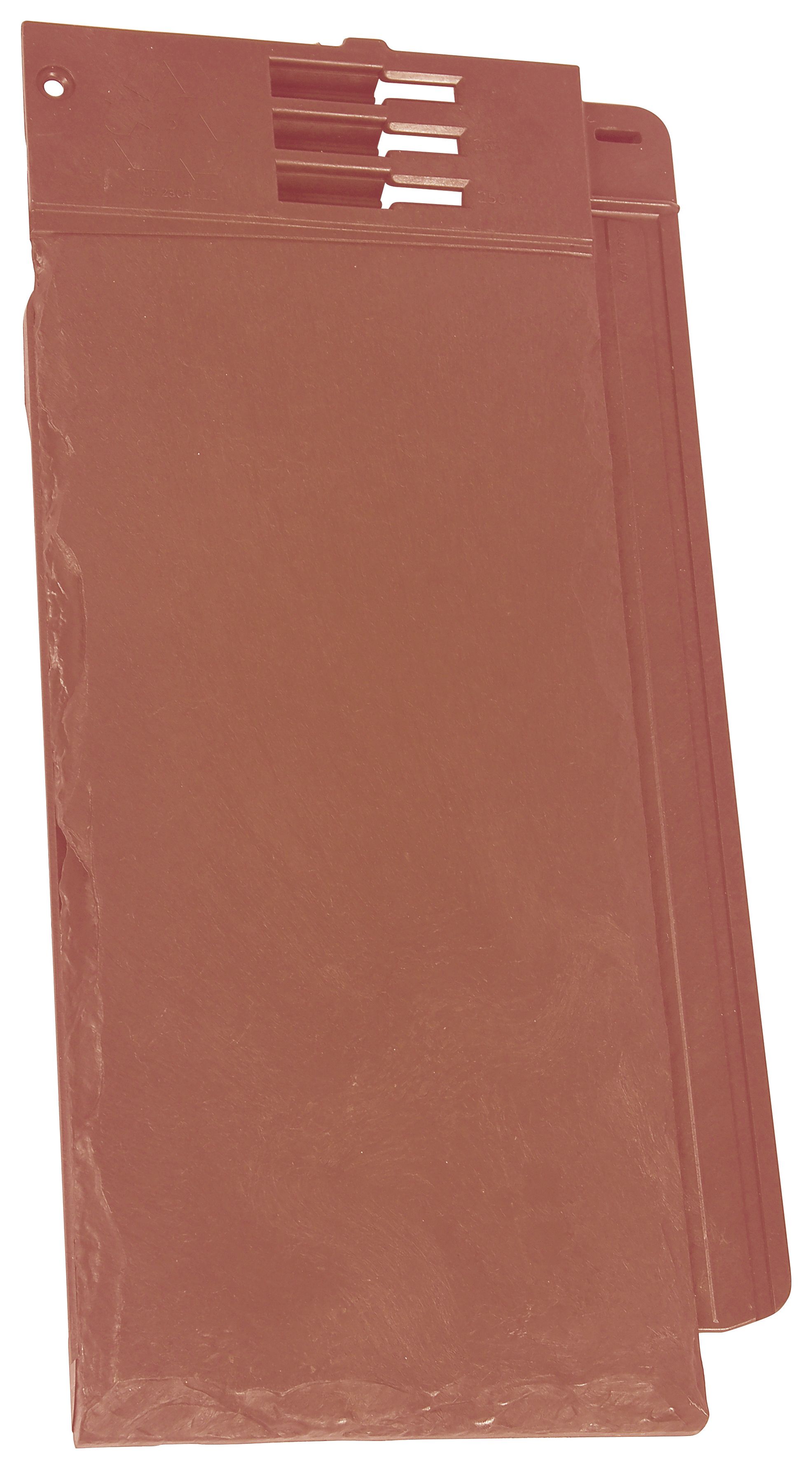 Envirotile Plastic Lightweight Terracotta Half Tile - 365 x 175 x 12mm